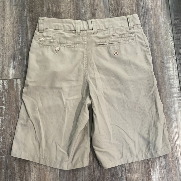 O’Neill Light Khaki Bermuda Shorts Men size 28 - Picture 4 of 5